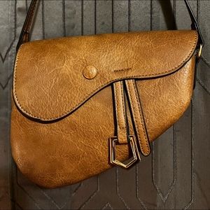 NWOT Saddle Bag Shoulder Purse.